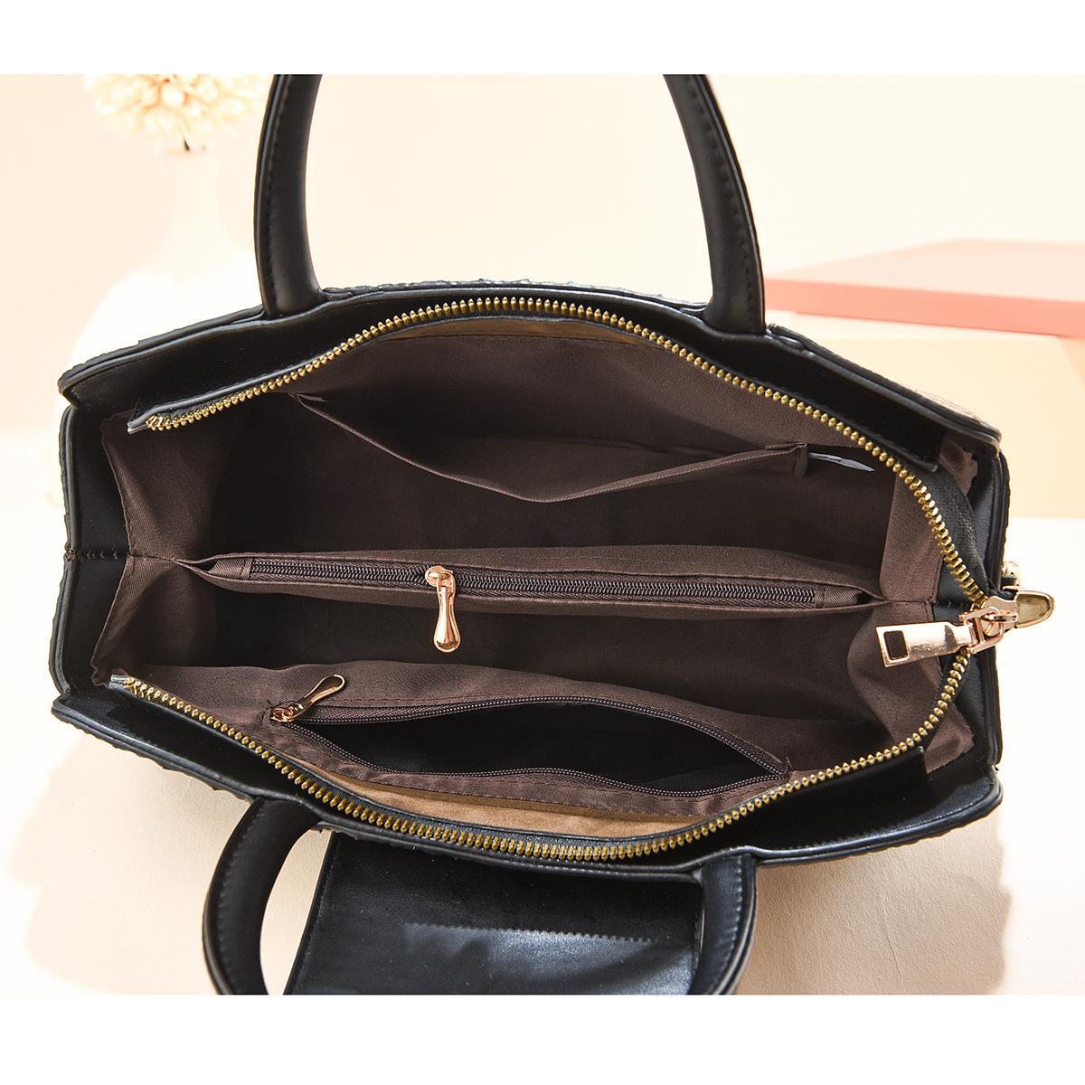 Cross-border foreign trade women's 2022 new style fashionable crocodile pattern handbag, large-capacity casual single-shoulder crossbody bag Application Scenario