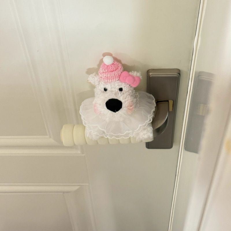 West Highland Wedding Dress Series ~ins Style anti-static Collision Cute Children's Room Anti-collision Door handle Decorative Protective cover Application Scenario