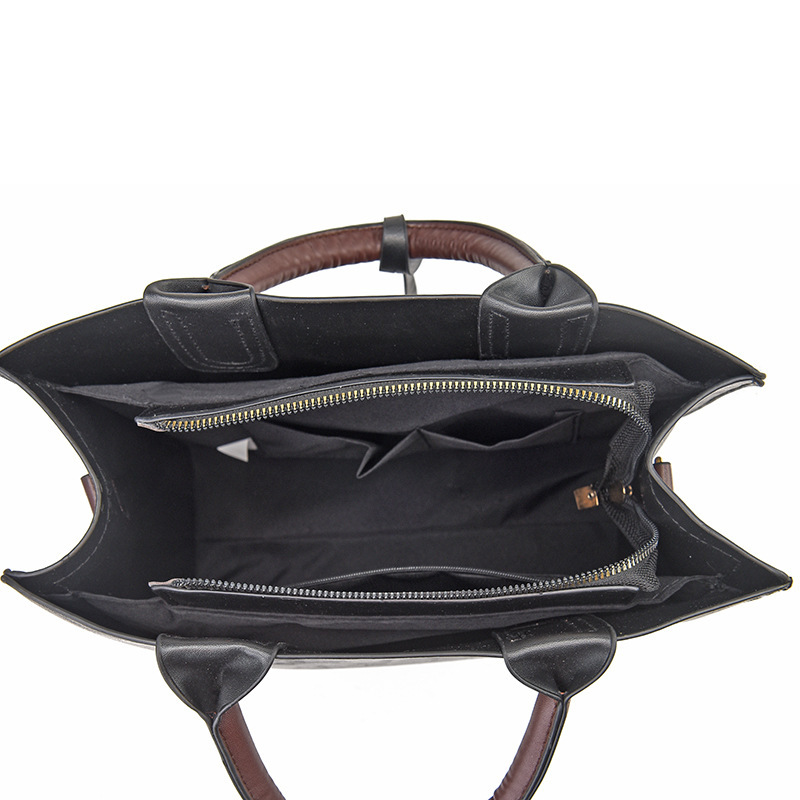 Three-piece PU women's bag set 2022 new style mother-and-child bag, European and American large-capacity women's handbag, single-shoulder crossbody bag consignment Application Scenario