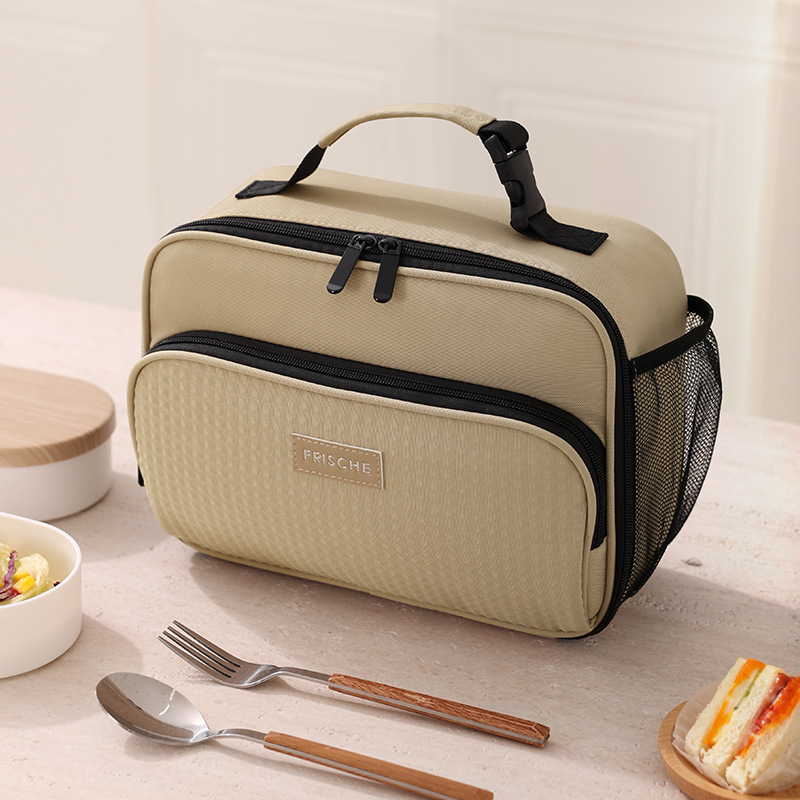 New Imperial cuisine square style ice packs, office workers' hand-held insulated bags, portable lunch box bags, and student insulated bento bags full figure