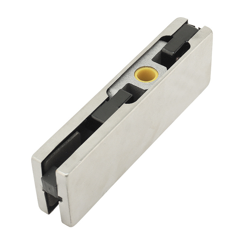 Glass door upper and lower door accessories, spring door clamps, sliding door fixed straight clamps, framed and unframed glass curved clamps Item Picture