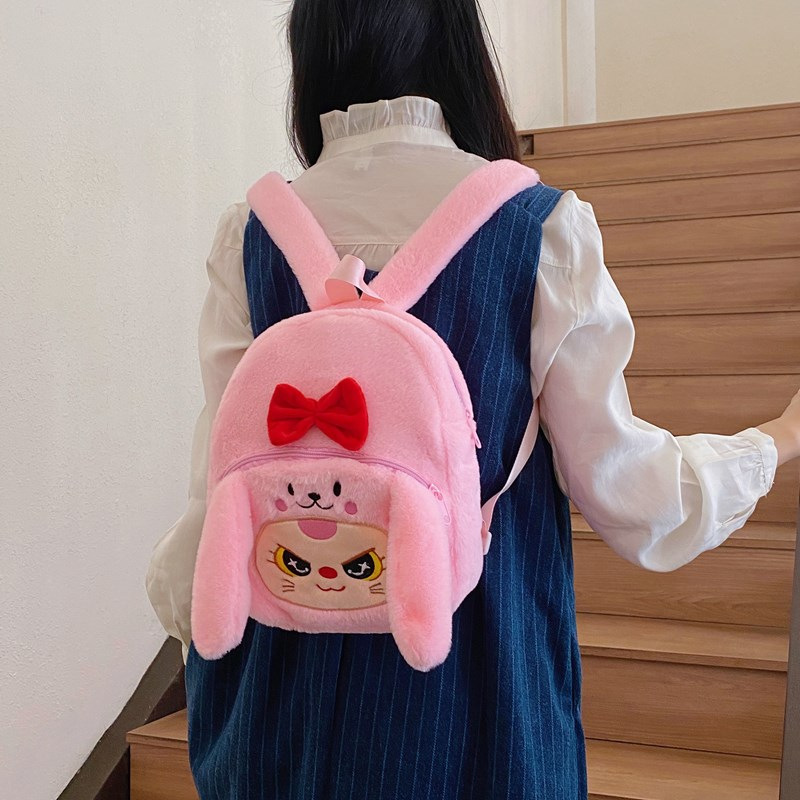 New plush toy backpack for three-year-old kids, cute, large-capacity, girlish, class backpack, claw machine doll, exchange price Application Scenario