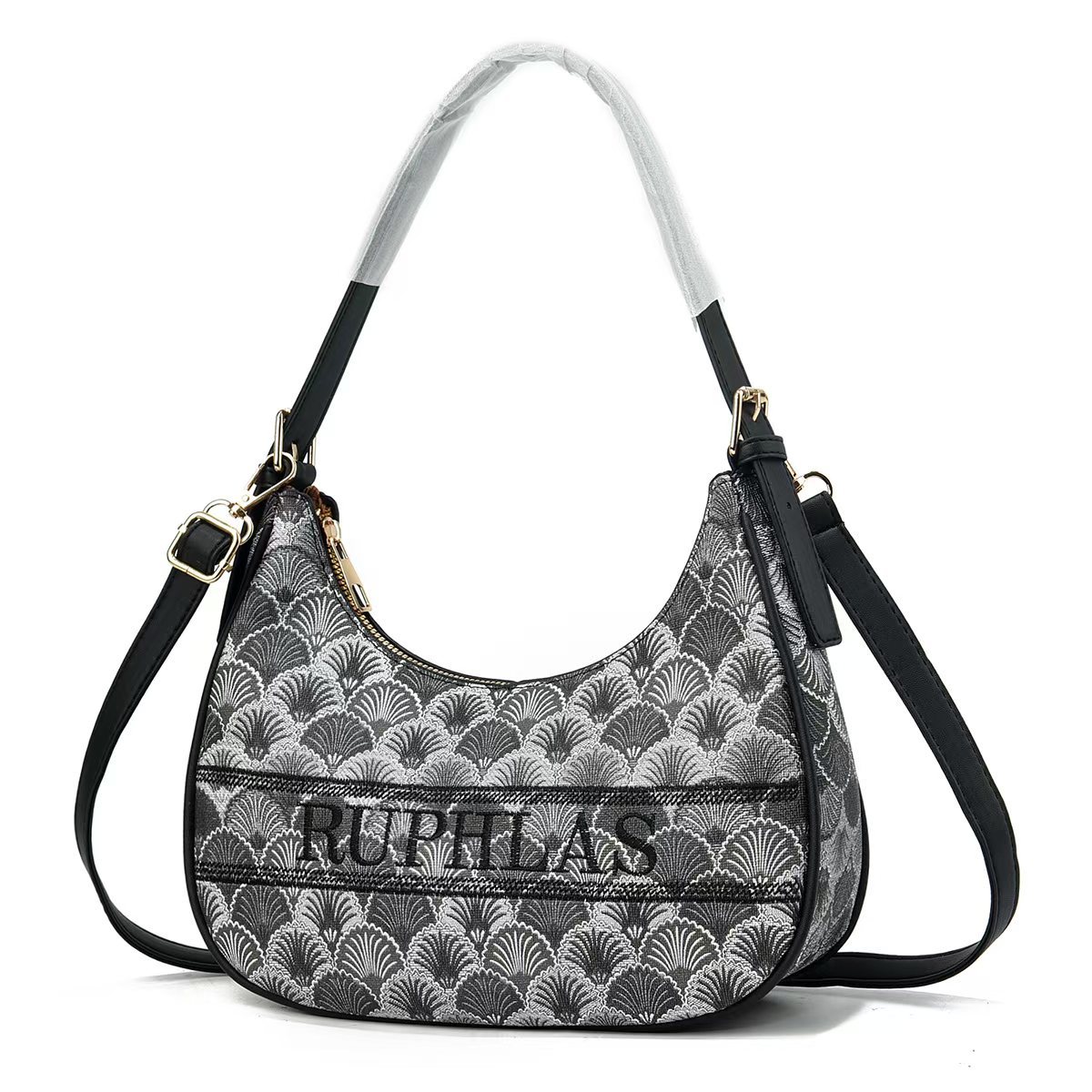 The 2025 new style of the women's bag at the counter, featuring a light luxury and high-end embroidered tote bag, is a traditional Chinese style women's handbag and a gift bag full figure