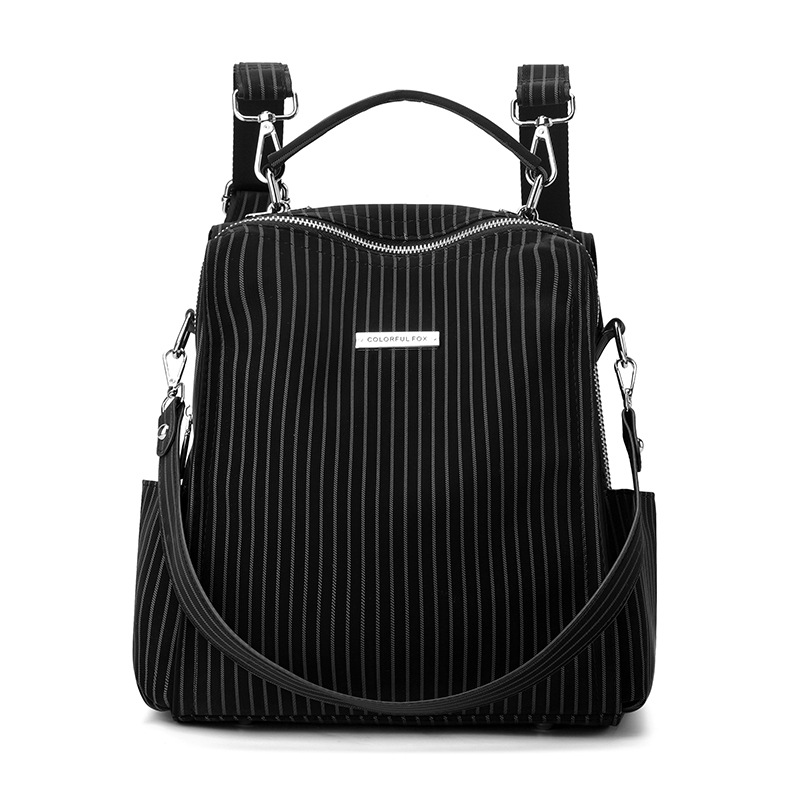 Colorful Fox's new ins fashion and niche backpack is a versatile and multi-functional backpack that can be carried by hand or crossbody Item Picture