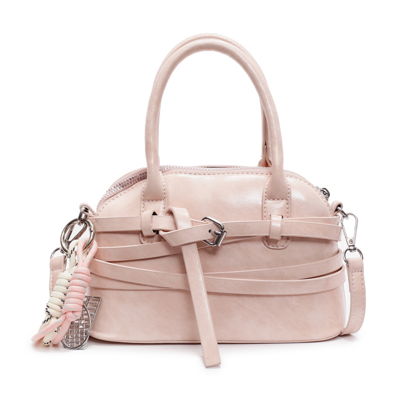 Fashionable and stylish small handbag for women 2024 new style, simple and stylish single-shoulder bag, personalized commuting crossbody bag Item Picture
