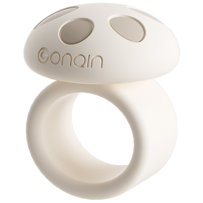 Silicone door handle anti-collision ring, silent wall anti-collision, rubber non-drilling, small mushroom anti-collision at the back of the door Item Picture