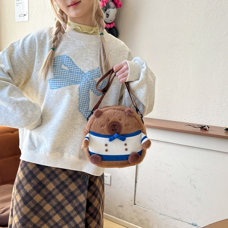 New Lapibala versatile crossbody bag 2025, cute coin purse bag, mobile phone storage bag, single-shoulder mobile phone bag details Picture