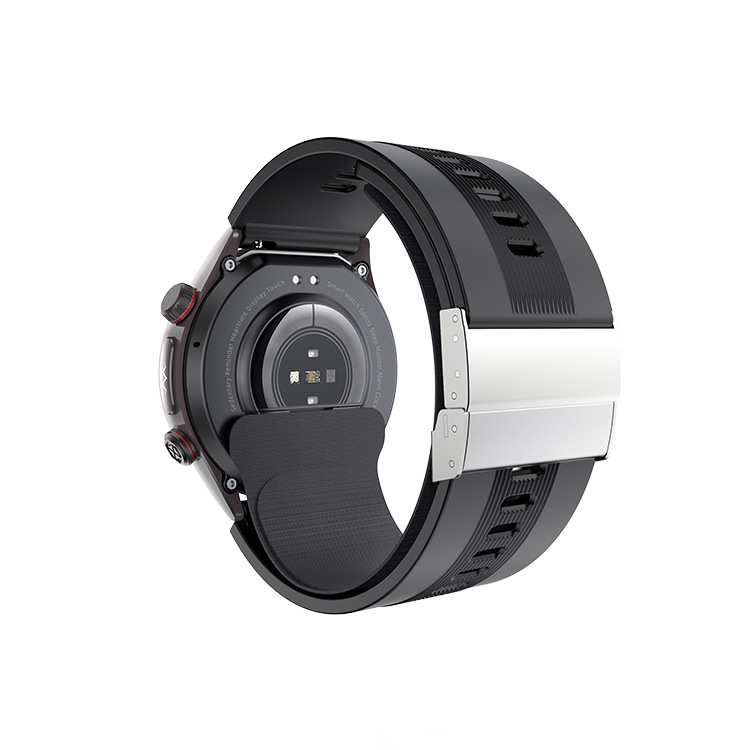 The 2025 new S26 smartwatch features an air pump and an airbag blood pressure 1.43-inch AMOLED for blood oxygen, blood sugar and body temperature Specification drawing