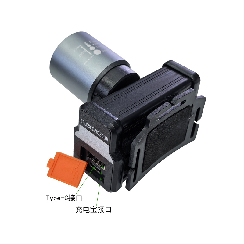 JS-932USB充电伸缩调焦白激光头灯骑行头灯户外野营灯矿灯维修头灯露营灯钓鱼灯详情7