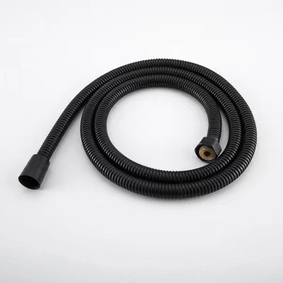 Black stainless steel shower hose, bathroom golden hose, explosion-proof metal shower hose, antique encrypted hose Application Scenario