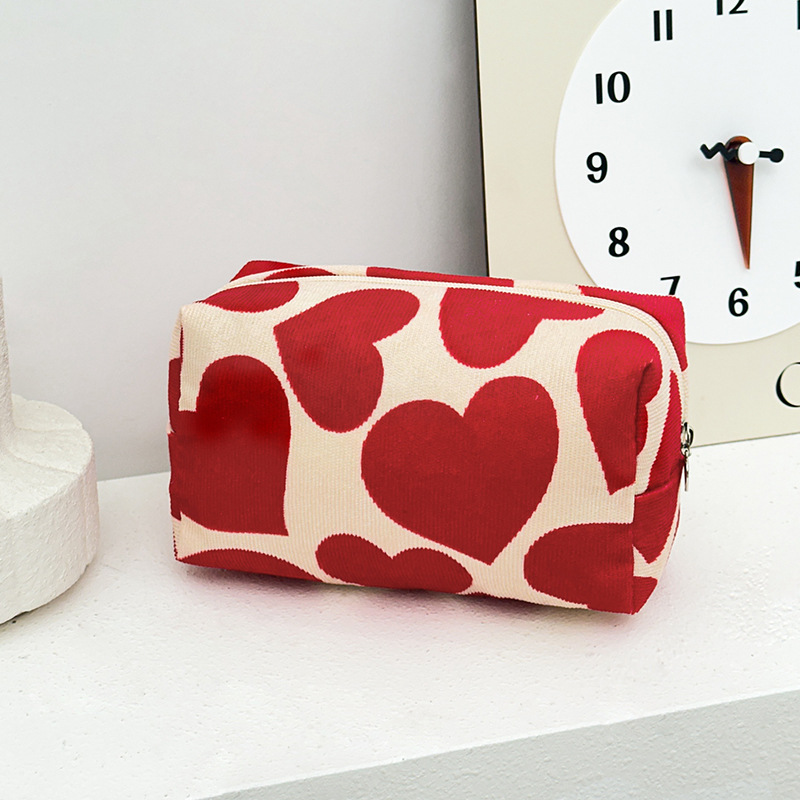 Runhui's new Qingxin Octagonal makeup Bag, travel cosmetics storage bag, large-capacity makeup bag, one-piece consignment full figure