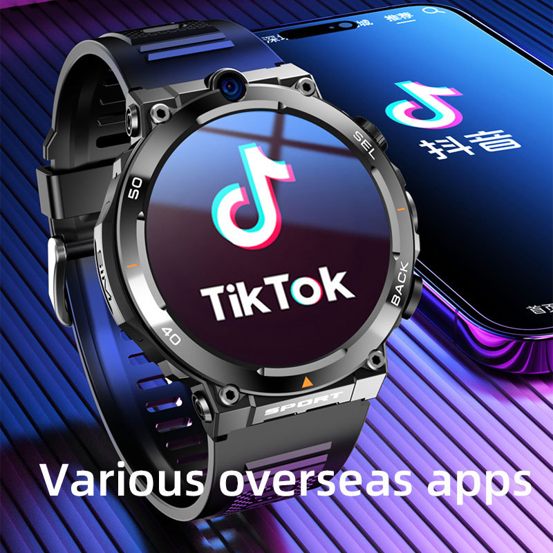 H10 Cross-border All-Network 4G smartwatch, Android card insert, nfc multi-functional heart rate mobile phone video smartwatch Application Scenario