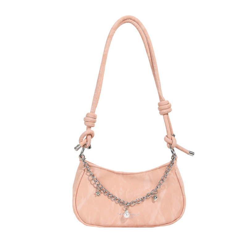 Cross-border style versatile chain single-shoulder bag for women, new Spring/Summer 2024, a niche design with a high-quality underarm bag Item Picture