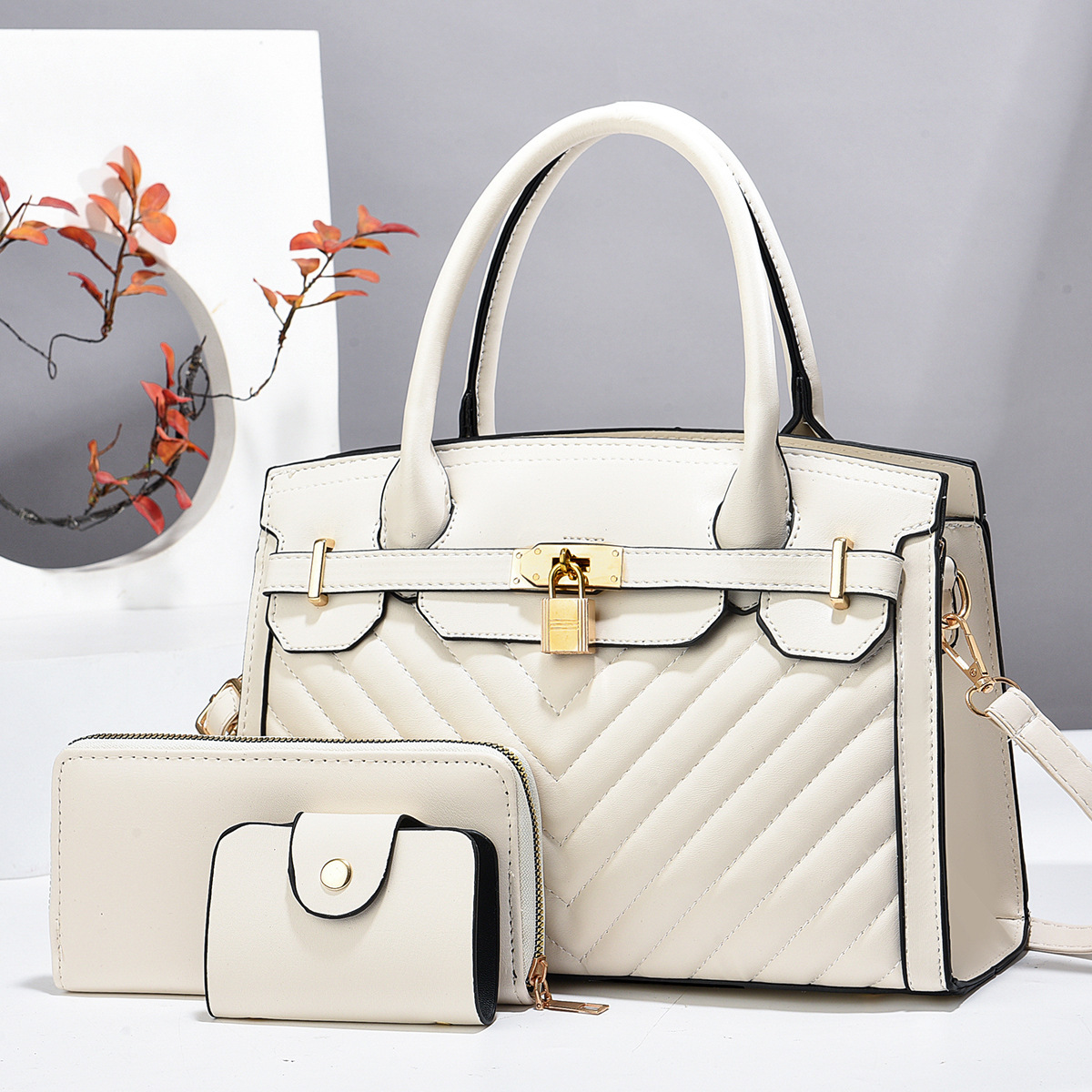 Factory direct sales of new women's bags: Fashionable, versatile, casual, stylish, simple, high-end, trendy, single-shoulder crossbody, light luxury full figure