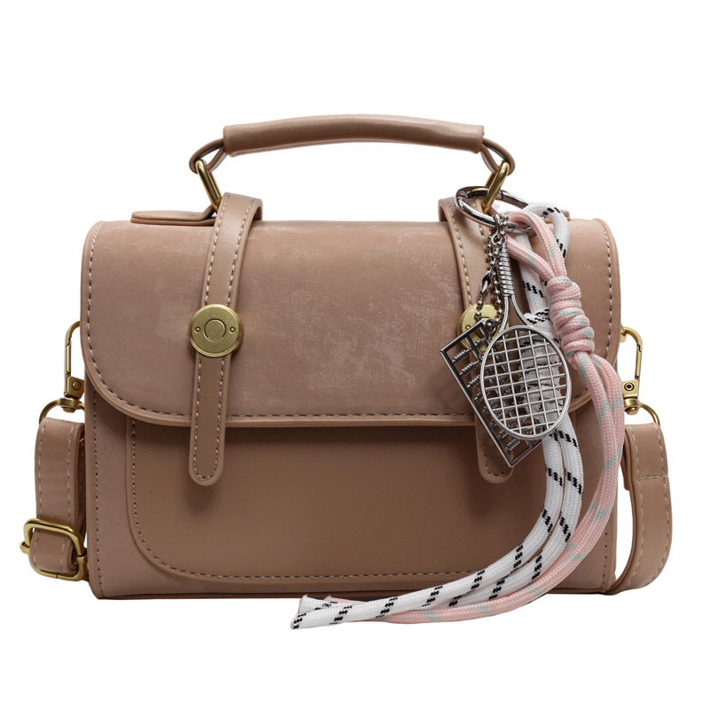 High-end retro matte handbag for women, 2025 new trendy and fashionable small square bag, single-shoulder crossbody bag for women Item Picture