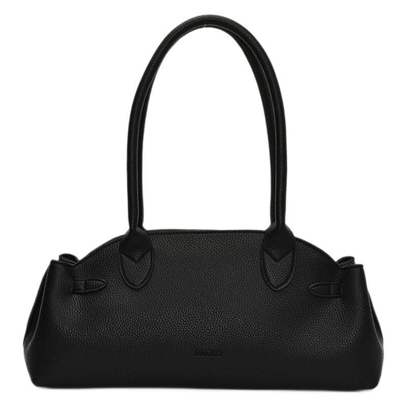 High-end retro handbag for women, 2025 new style simple and casual single-shoulder underarm bag, large-capacity commuter tote bag Item Picture