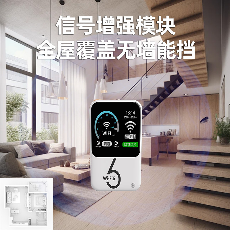 2025 New mobile portable wifi with unlimited data, 4g wireless high-speed network hotspot, portable home car Application Scenario