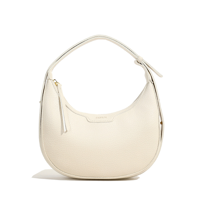 Cross-border niche handbag, women's 2025 new style versatile single-shoulder crossbody underarm bag, casual and fashionable crescent bag Item Picture