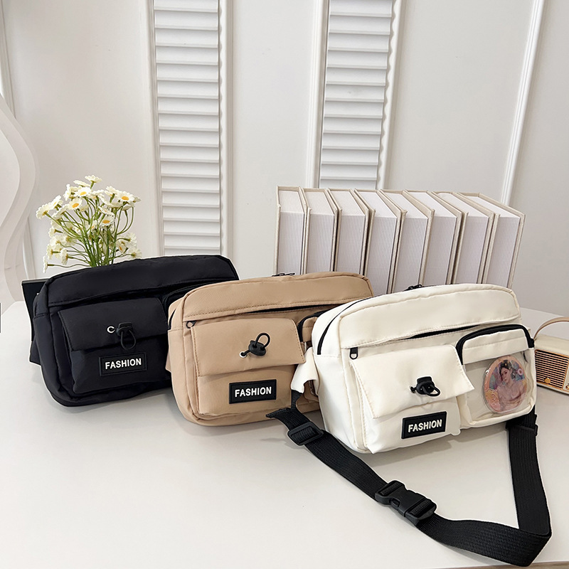 2025 New style single-shoulder bag, crossbody bag, casual student small backpack, workwear mobile phone bag, underarm bag Application Scenario