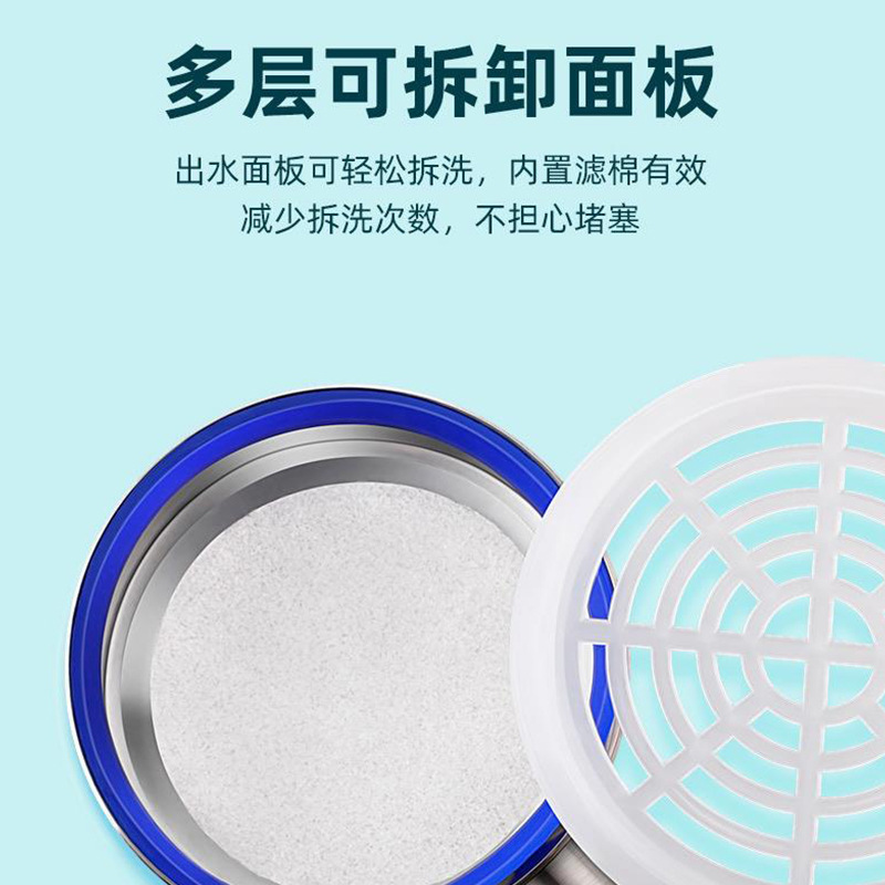 Factory direct sales of 304 stainless steel pressurized shower heads, household shower heads, pressurized rain shower shower heads Application Scenario