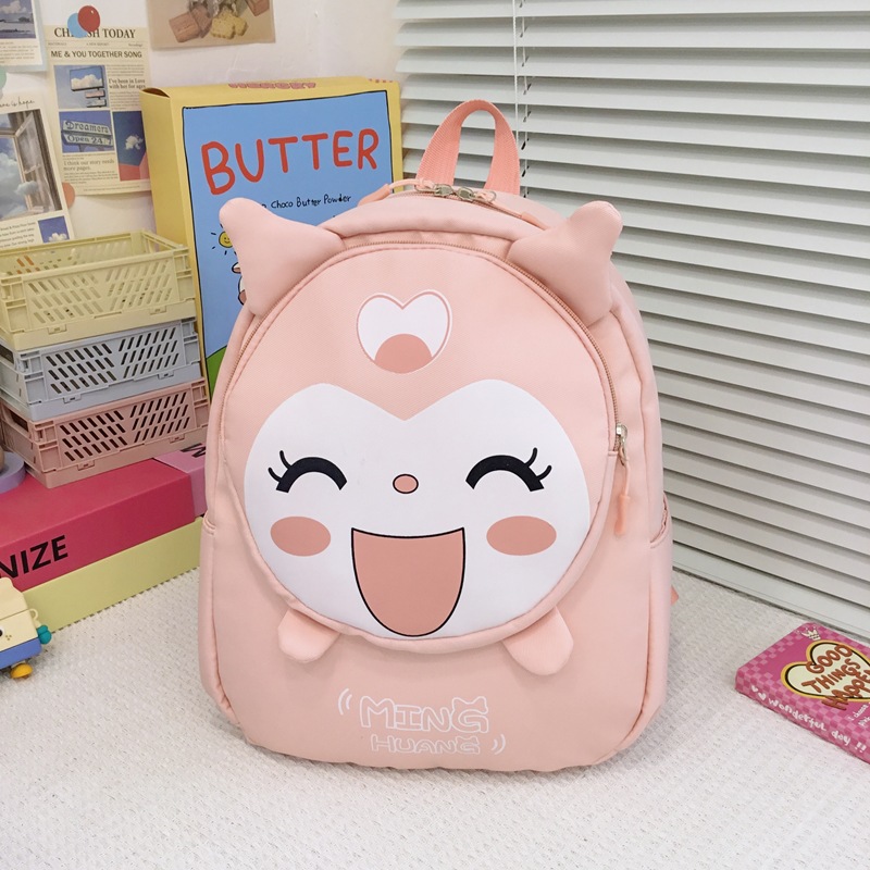 New 2024 Cute baby backpacks, cute and fun cartoon and stylish printed children's bags, kindergarten and primary school schoolbags Specification drawing
