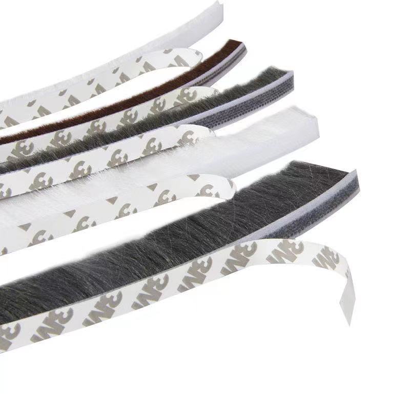 Window sealing strips, door and window sealing strips, self-adhesive wool strips, sliding door anti-collision strips, window windproof, warm and soundproof stickers details Picture