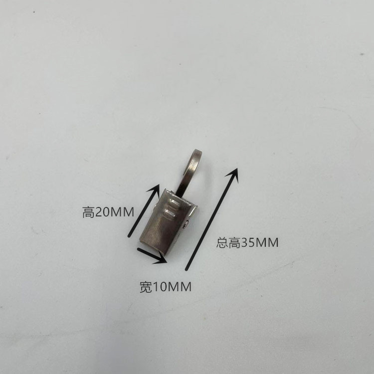 The ironwork open ring stainless steel clamp is easy to disassemble and assemble, with dimensions ranging from 38MM to 50MM Specification drawing