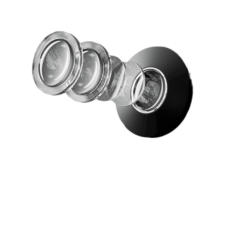 Anti-theft door, peephole, door mirror, home surveillance camera, doorbell blocking hole, universal two-in-one anti-theft upper entrance door Application Scenario