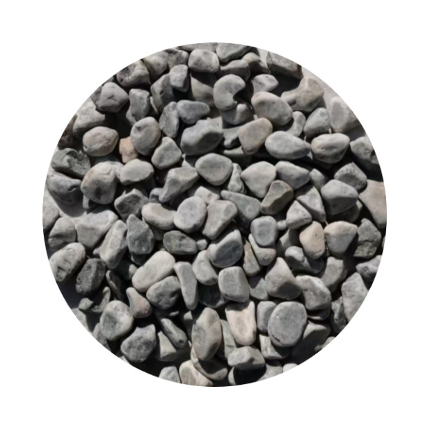 Grey gravel manufacturers wholesale grey gravel, pebbles, washed stones, and grey gravel for courtyard paving and construction projects Item Picture
