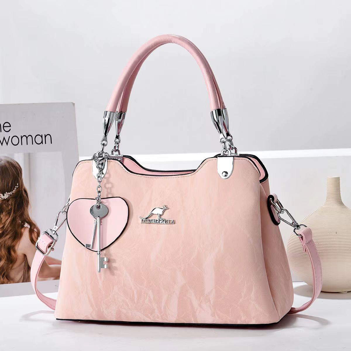 Cross-border wholesale Taizhou women's bags, large-capacity handbags, new women's bags, high-quality single-shoulder large bags, mom bags details Picture