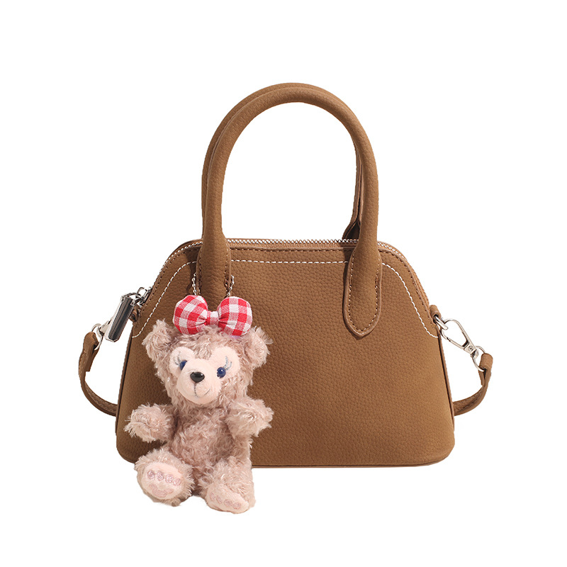 A high-end hand-held shell bag for women 2024, a trendy and versatile single-shoulder bag with a niche design and a simple crossbody Item Picture