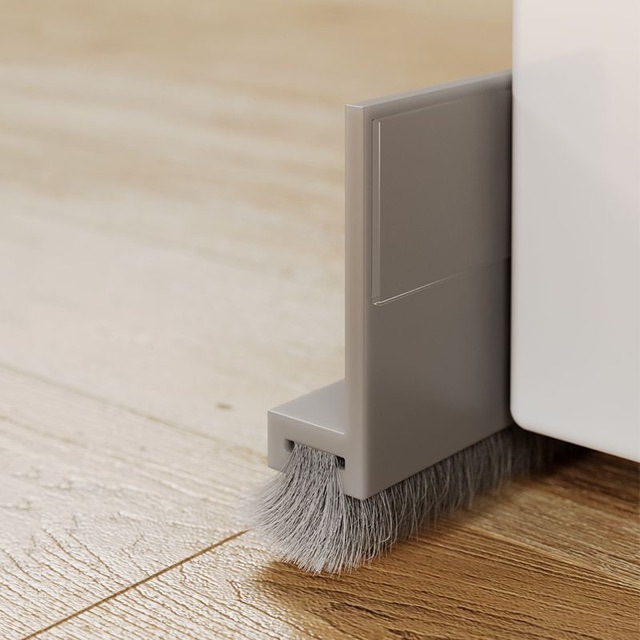 New type of door bottom sealing strip, silent door gap, room sound insulation strip, door bottom windbreak, door sticker gap, windproof and dustproof strip Application Scenario