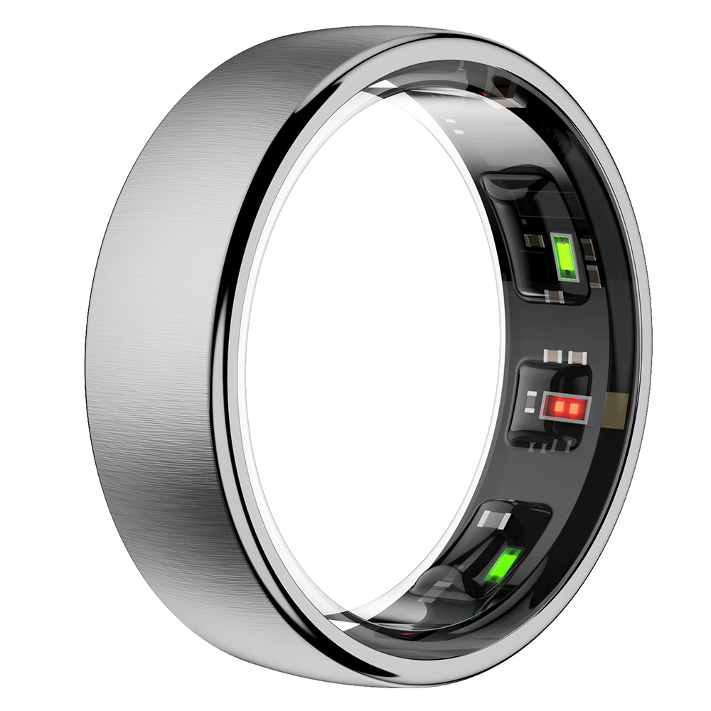 Cross-border R10 smart ring, wireless charging, heart rate, blood oxygen measurement, women's health, sleep count, step count, multi-exercise ring full figure