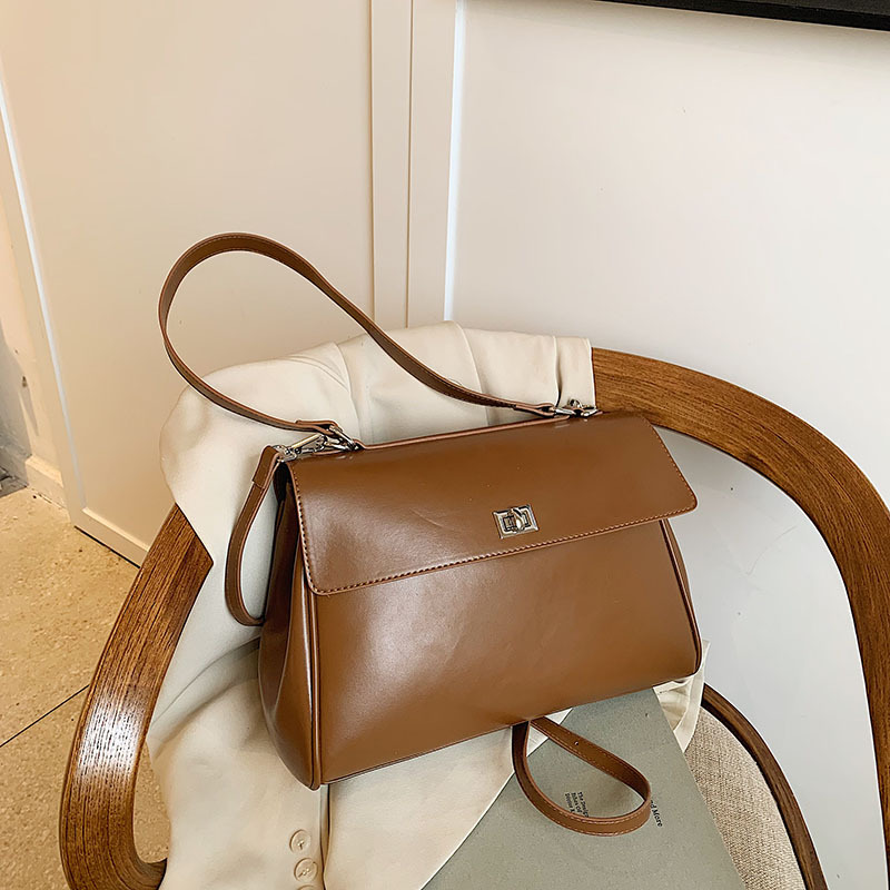 High-end large-capacity bag for women, 2025 new commuter single-shoulder crossbody bag, fashionable single-shoulder hand-held tote bag details Picture