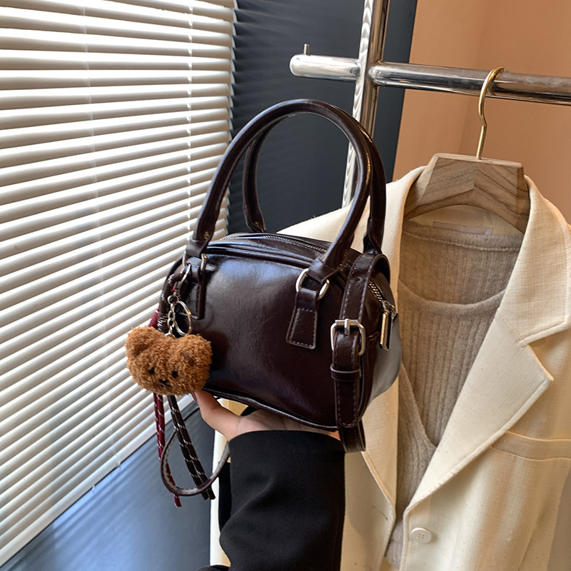 A high-end retro handbag for women's 2024 new style, casual, trendy and versatile single-shoulder bag, crossbody small square bag Specification drawing