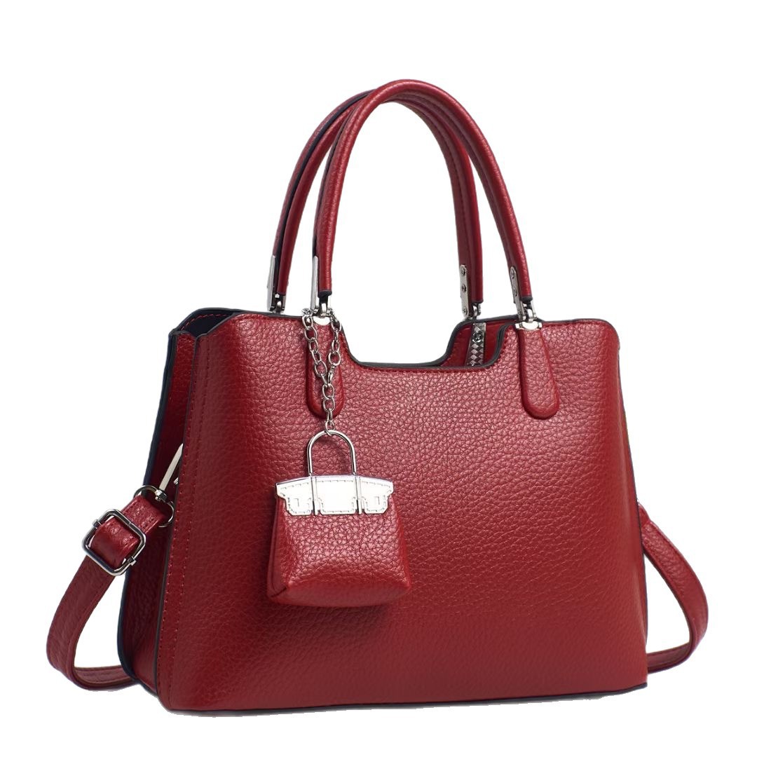 A new minimalist women's handbag for foreign trade, fashionable and versatile, high-quality single-shoulder bag, large-capacity casual and trendy crossbody bag Item Picture