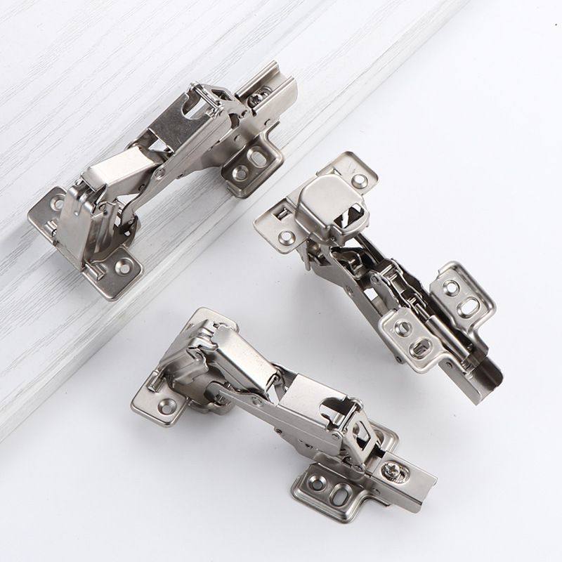 Corner cabinet large-angle door hinge buffer damping hinge cold-rolled steel 165-degree hydraulic large-angle special-shaped hinge Application Scenario