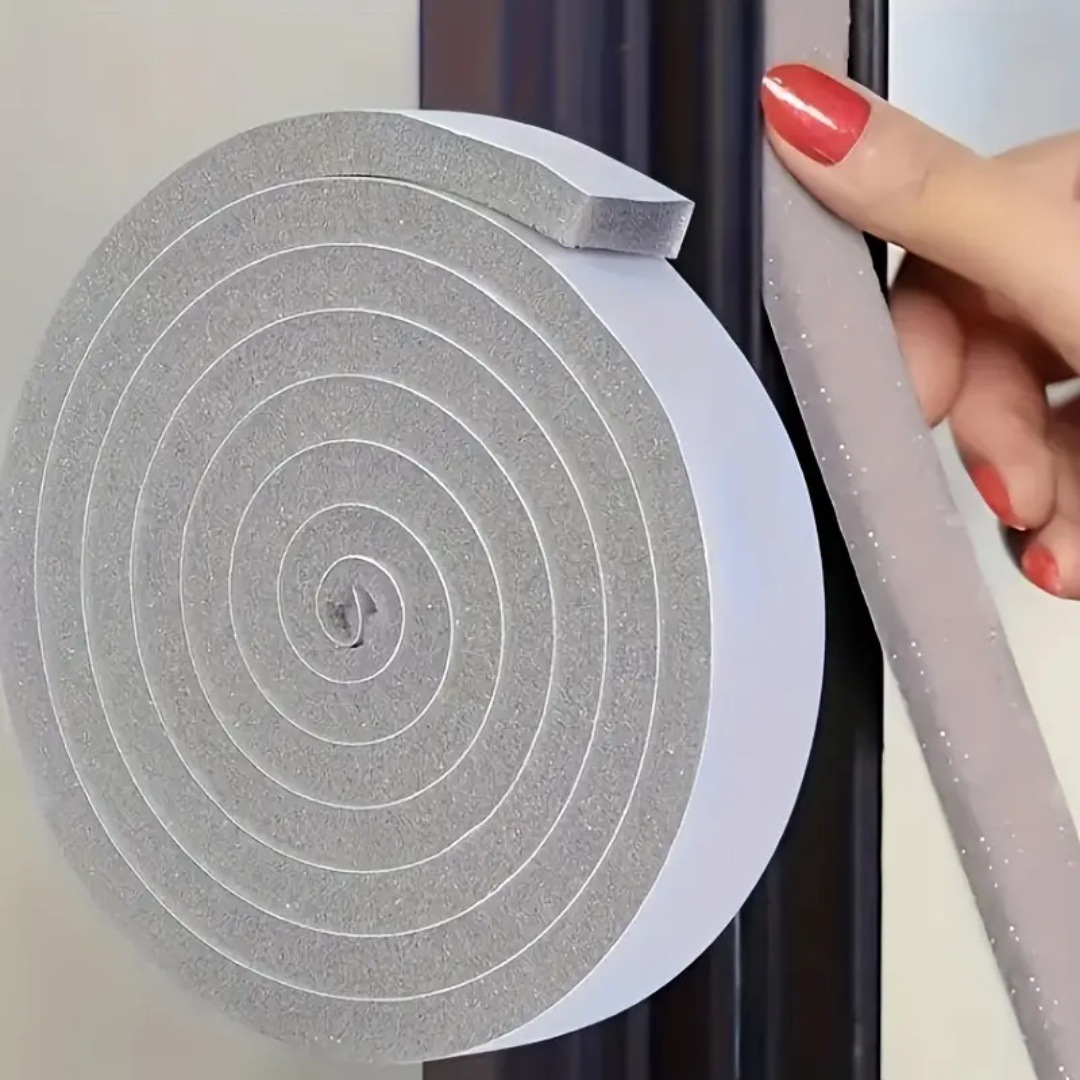 Window sealing strips, door gaps, sound insulation, dust-proof, windproof, windproof plastic steel Windows, self-adhesive gaps, sliding window sponge strips, PU details Picture