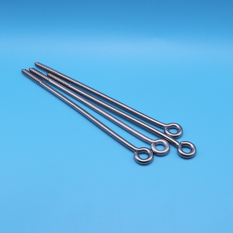Stainless steel sheep eye nail self-tapping screw lifting ring M3, M4, M5 open sheep horn nail buckle non-fading diy accessories Application Scenario