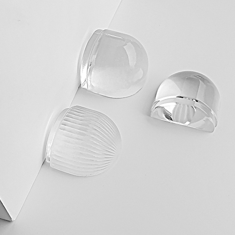 Cross-border bestseller, no need for drilling, flat head, transparent bottom, adhesive door stop, door collision, silicone silent door stop, anti-collision details Picture