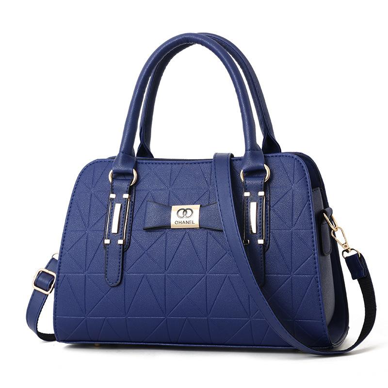 Wholesale cross-border foreign trade handbag women's bag 2022 new style middle-aged women's fashionable single-shoulder crossbody large capacity bag details Picture