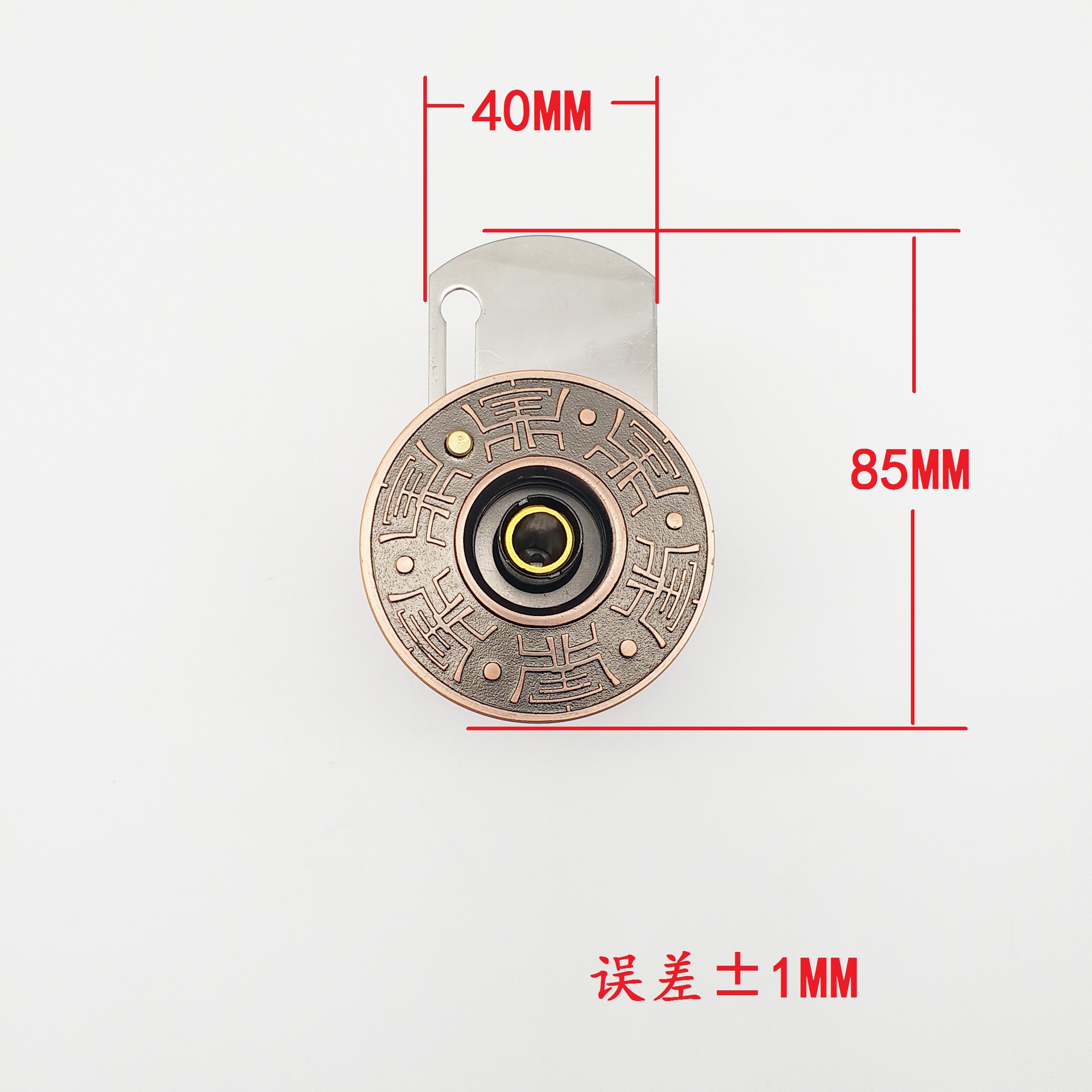 Wholesale of antique bronze anti-picking peephole anti-theft door, peephole anti-picking sheep eye manufacturer details Picture