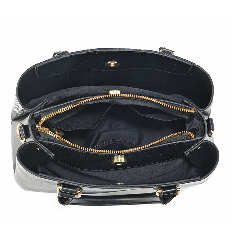 Large-capacity bags, women's bags, fashionable patchwork three-piece set, mother-and-child bag, single-shoulder crossbody bag, commuter handbag Application Scenario