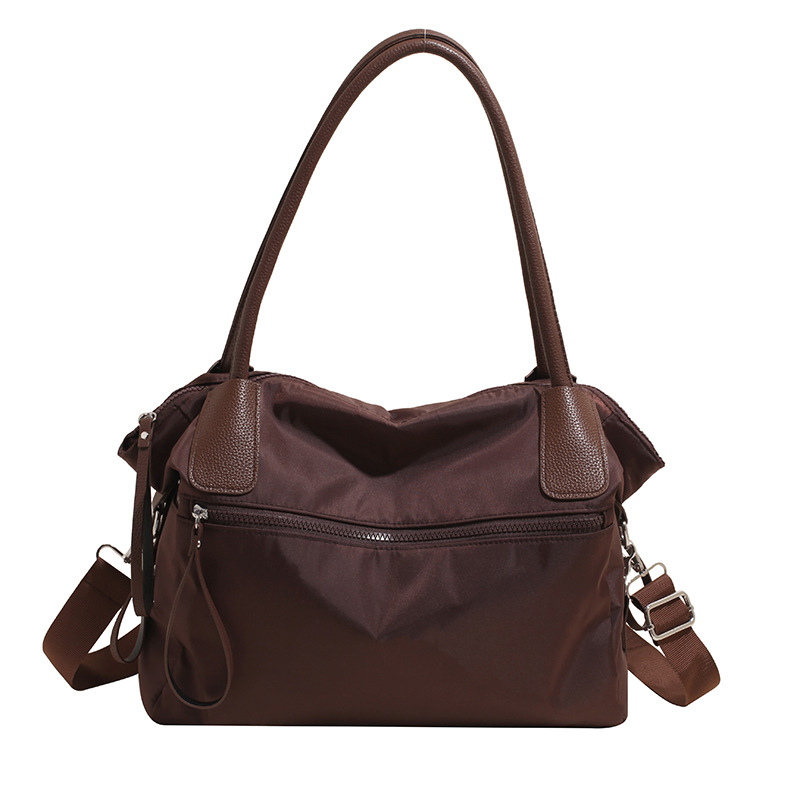 Retro, fashionable, casual, large-capacity tote bag for women in spring 2025, a trendy and versatile single-shoulder bag for commuting women Item Picture