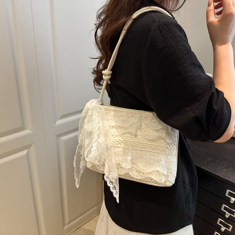 Cross-border trendy women's bag, fashionable and niche ins woven design, new 2025 trendy and stylish single-shoulder crossbody bucket bag Specification drawing