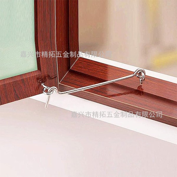 Cross-border Amazon - In stock of various specifications of old-fashioned window and door hooks, wind hooks, windproof hooks, large mouth wind hooks Specification drawing