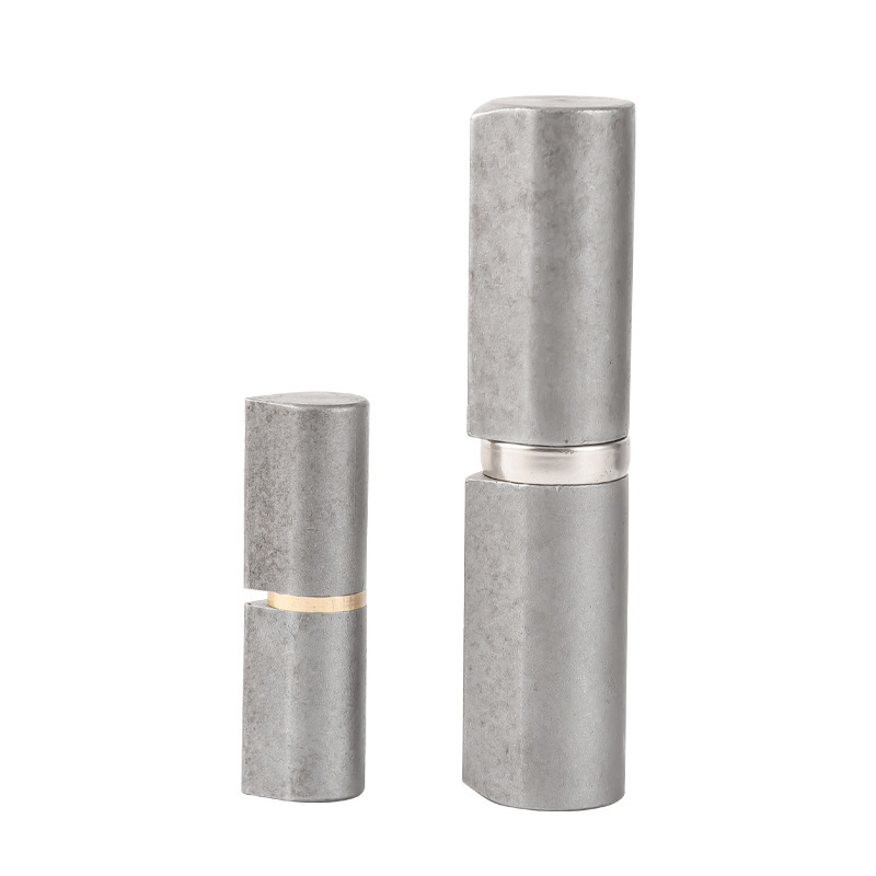 Cross-border Russian teardrop-shaped welded hinge gasket with bearing cylindrical shaft steel door hinge special-shaped hinge Item Picture