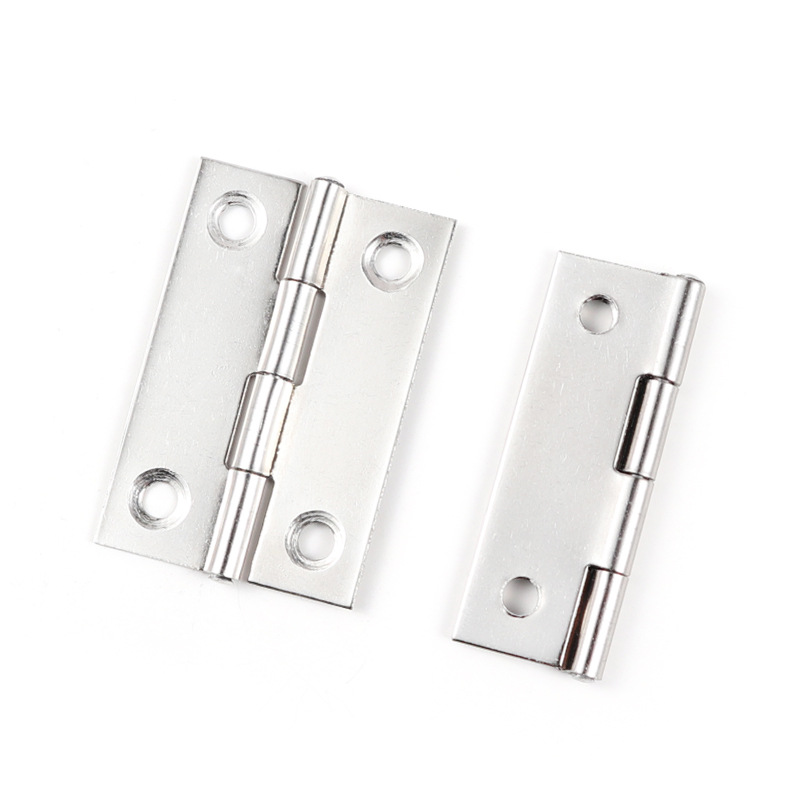 Stainless steel small hinges 1-inch, 1.5-inch, 2-inch, 2.5-inch, 3-inch, 4-inch wooden box cabinet door bearing mini swing hinges details Picture