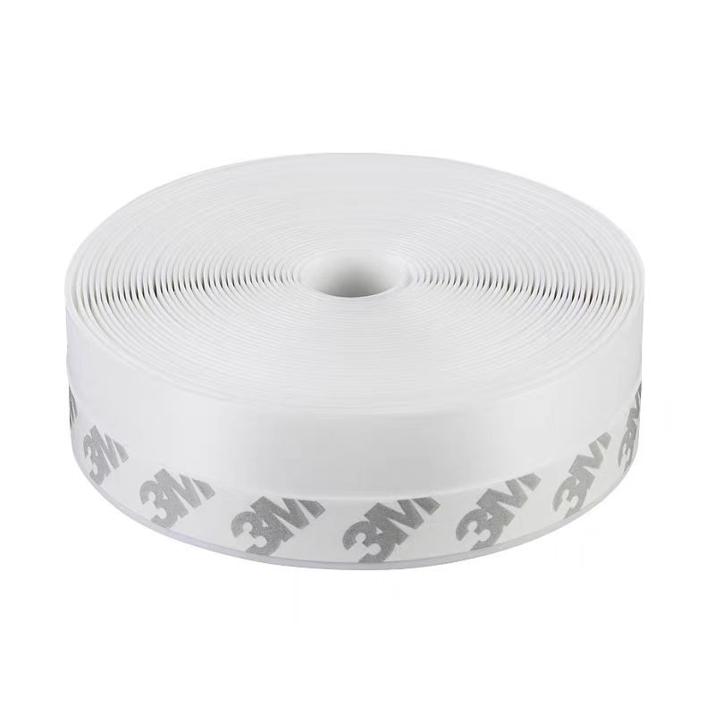 Glass door sealing strips, door bottom windproof sealing strips, door and window sealing strips, windproof and dust-proof silent self-adhesive sealing strips Specification drawing