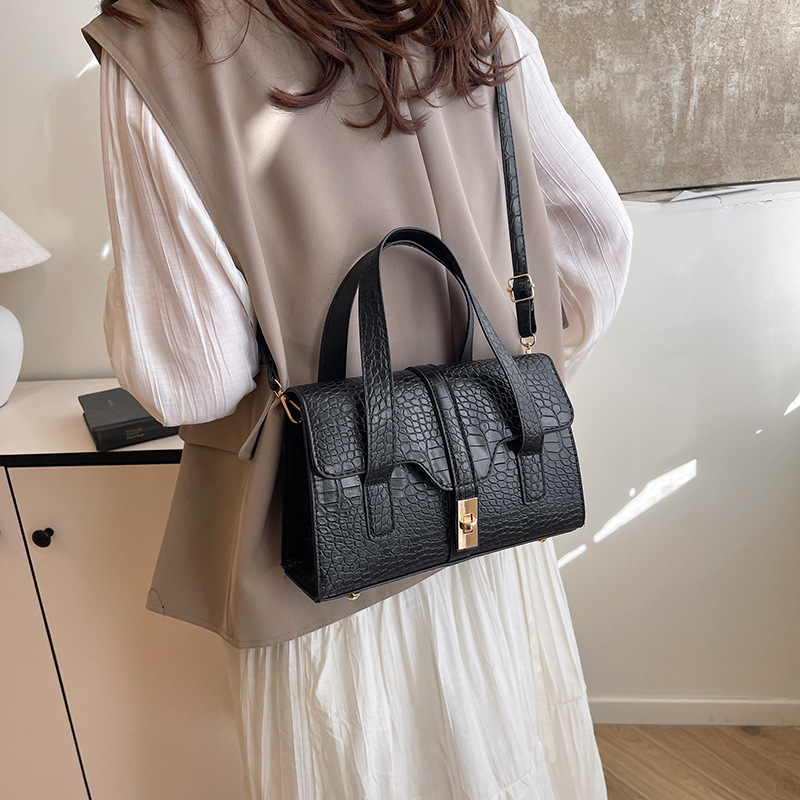 Cross-border versatile ladies and middle-aged moms Tote bag 2025 New style fashionable and high-quality handbag for women Specification drawing